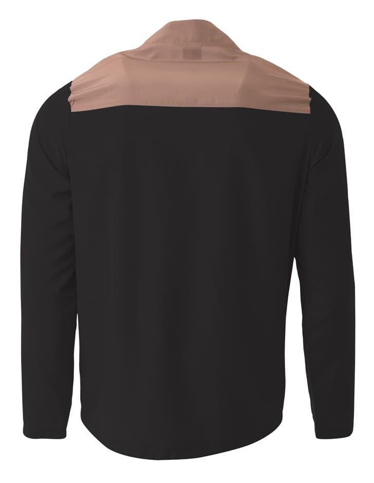 A4 Element Quarter Zip Jacket - BLACK/GRAPHITE - back