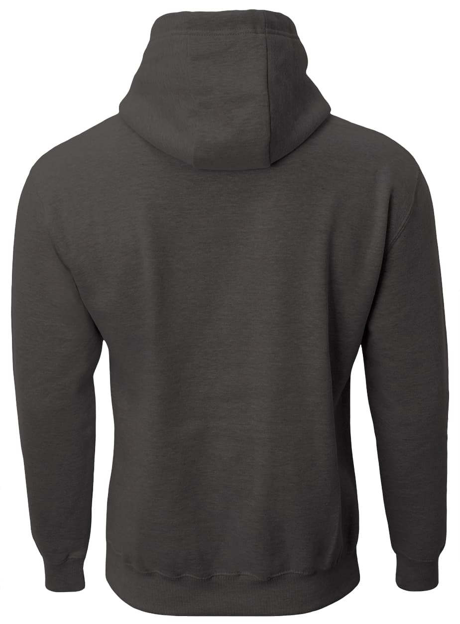 A4 Legends Heavyweight Hoodie - CHARCOAL - back