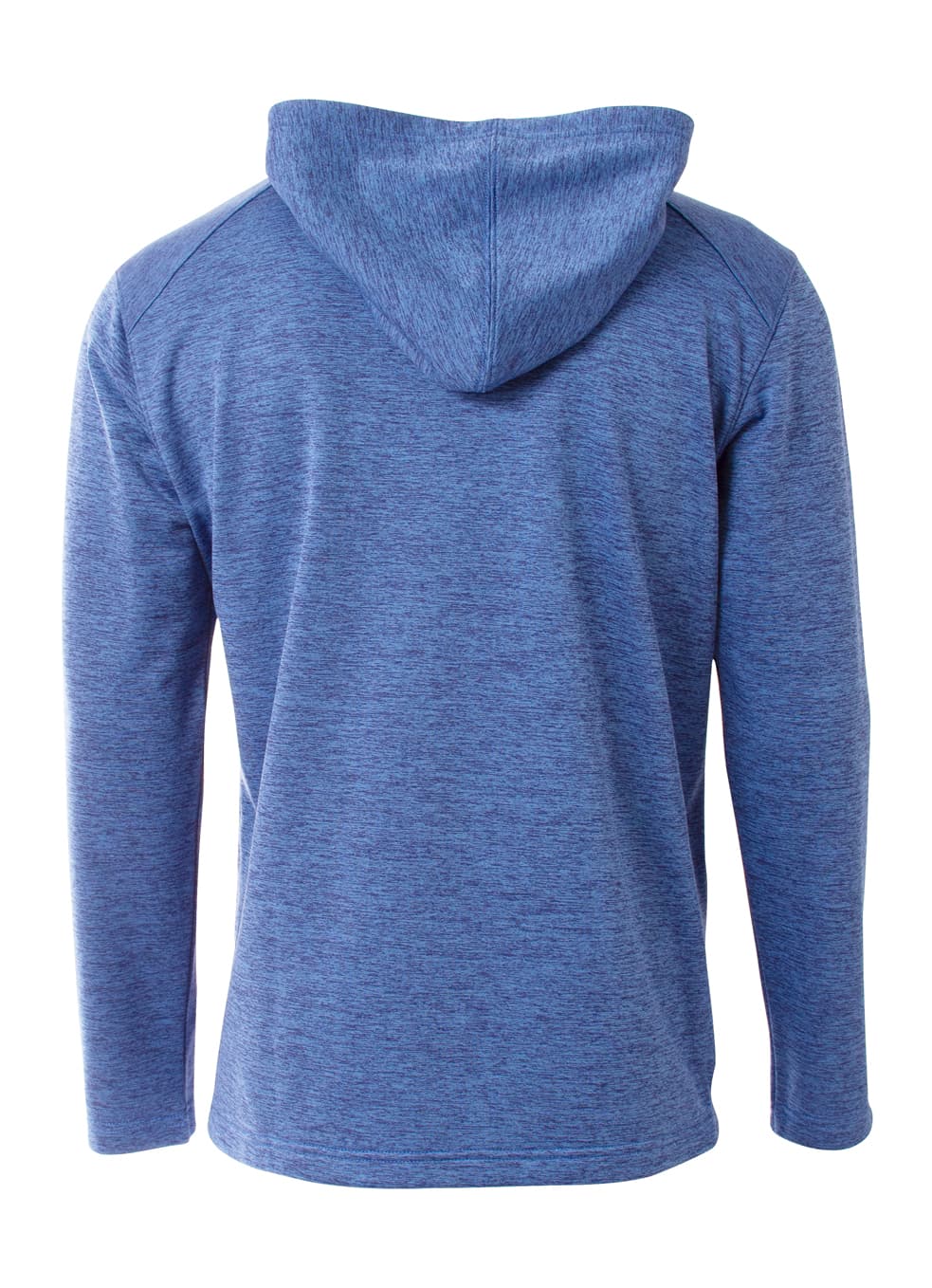 A4 Inspire Fleece Hoodie - LTBLUE - back