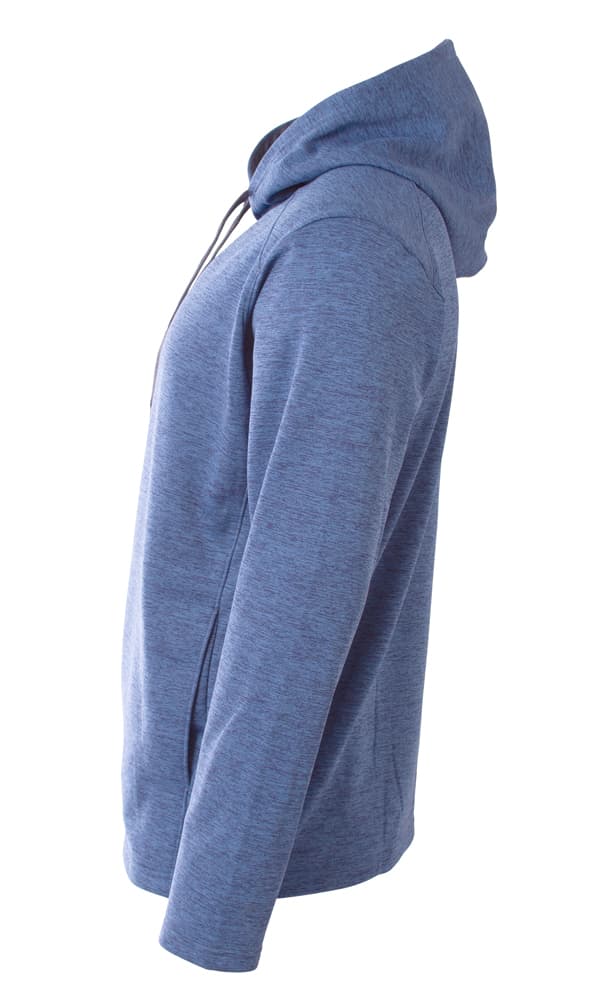A4 Inspire Fleece Hoodie - LTBLUE - side