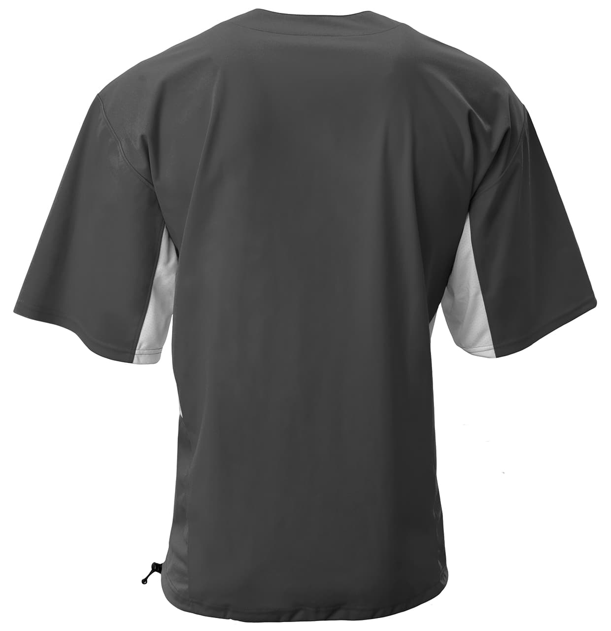 A4 Pro DNA Batting Jacket - GRAPHITE/WHITE - back