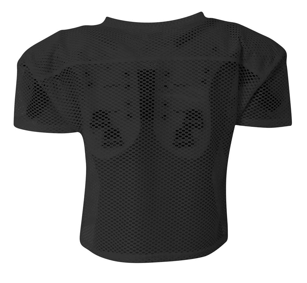 A4 Large Porthole Practice Jersey - BLACK - back