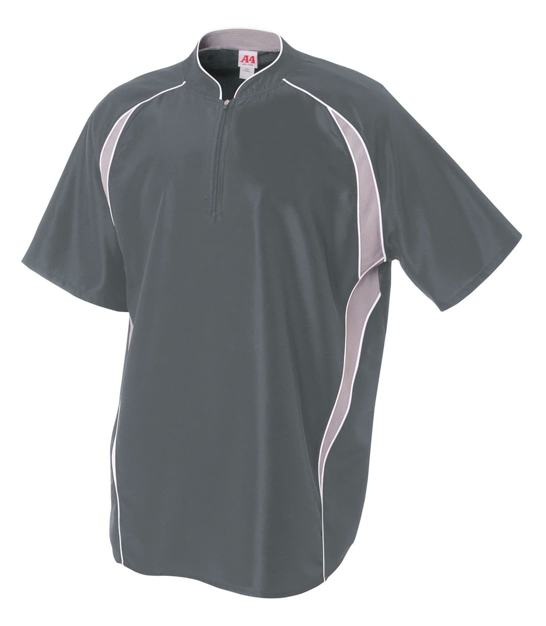 A4 Batting Jacket - GRAPHITE - front