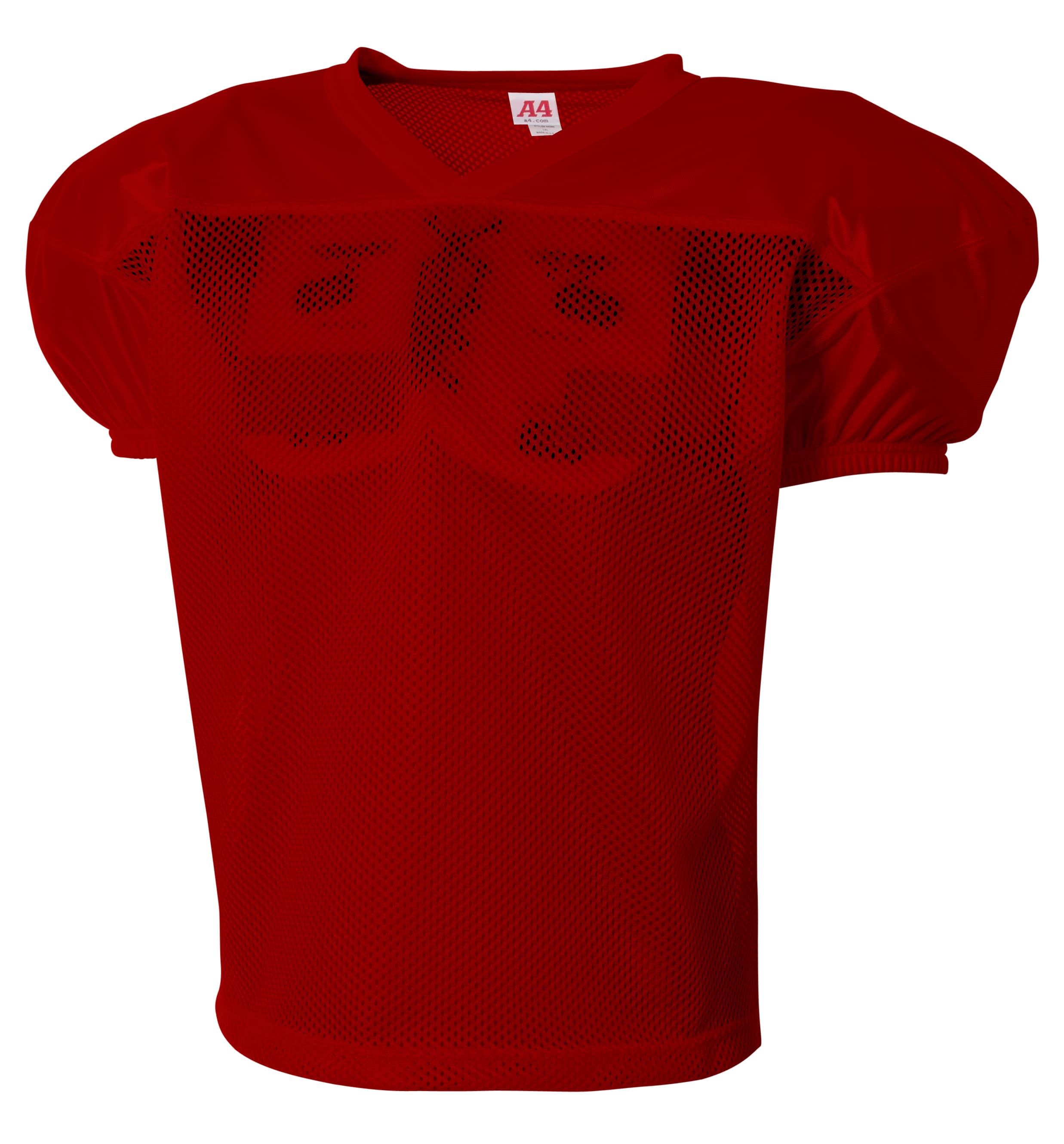 A4 Drills Practice Jersey - CARDINAL - front