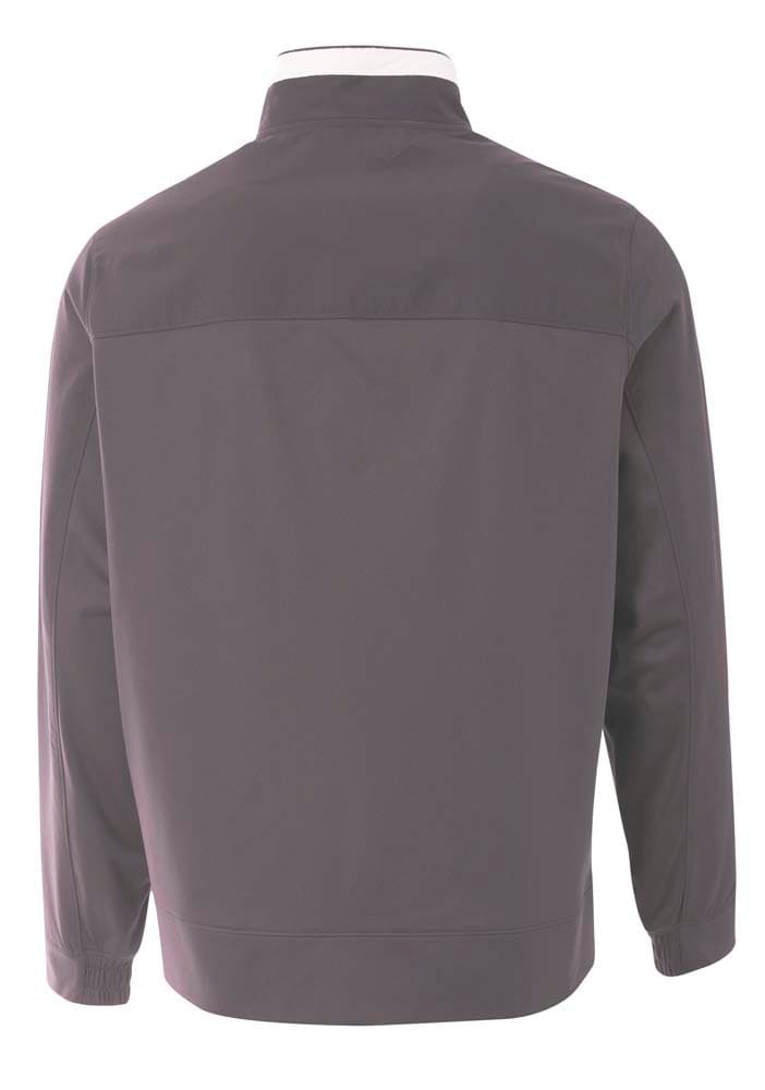 A4 League Full Zip Jacket - GRAPHITE/WHITE - back