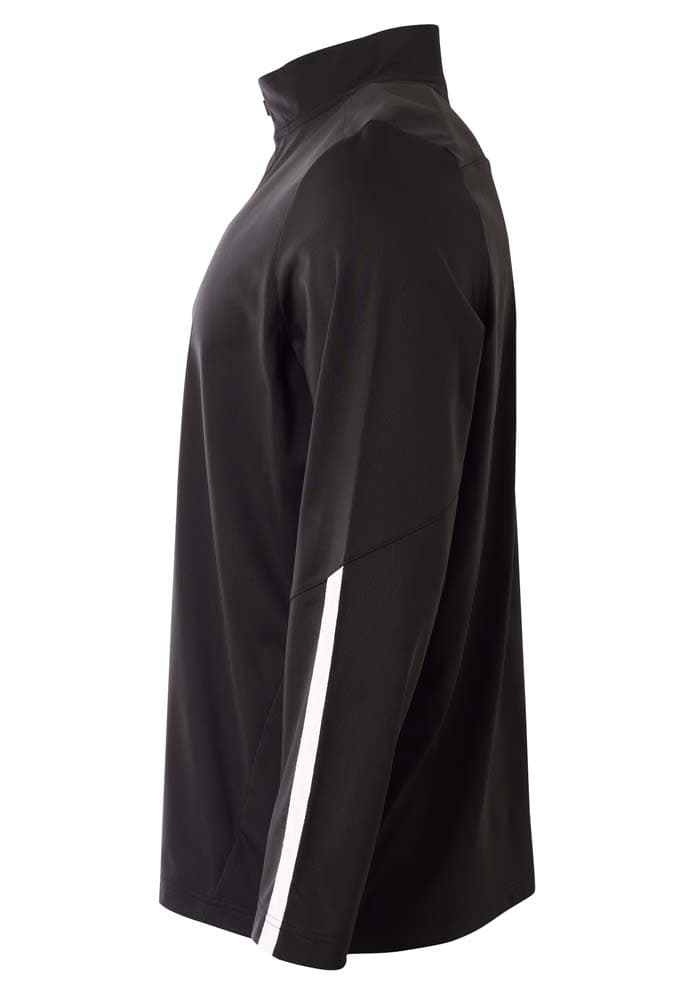 A4 League 1/4 Zip Jacket - BLACK/WHITE - side