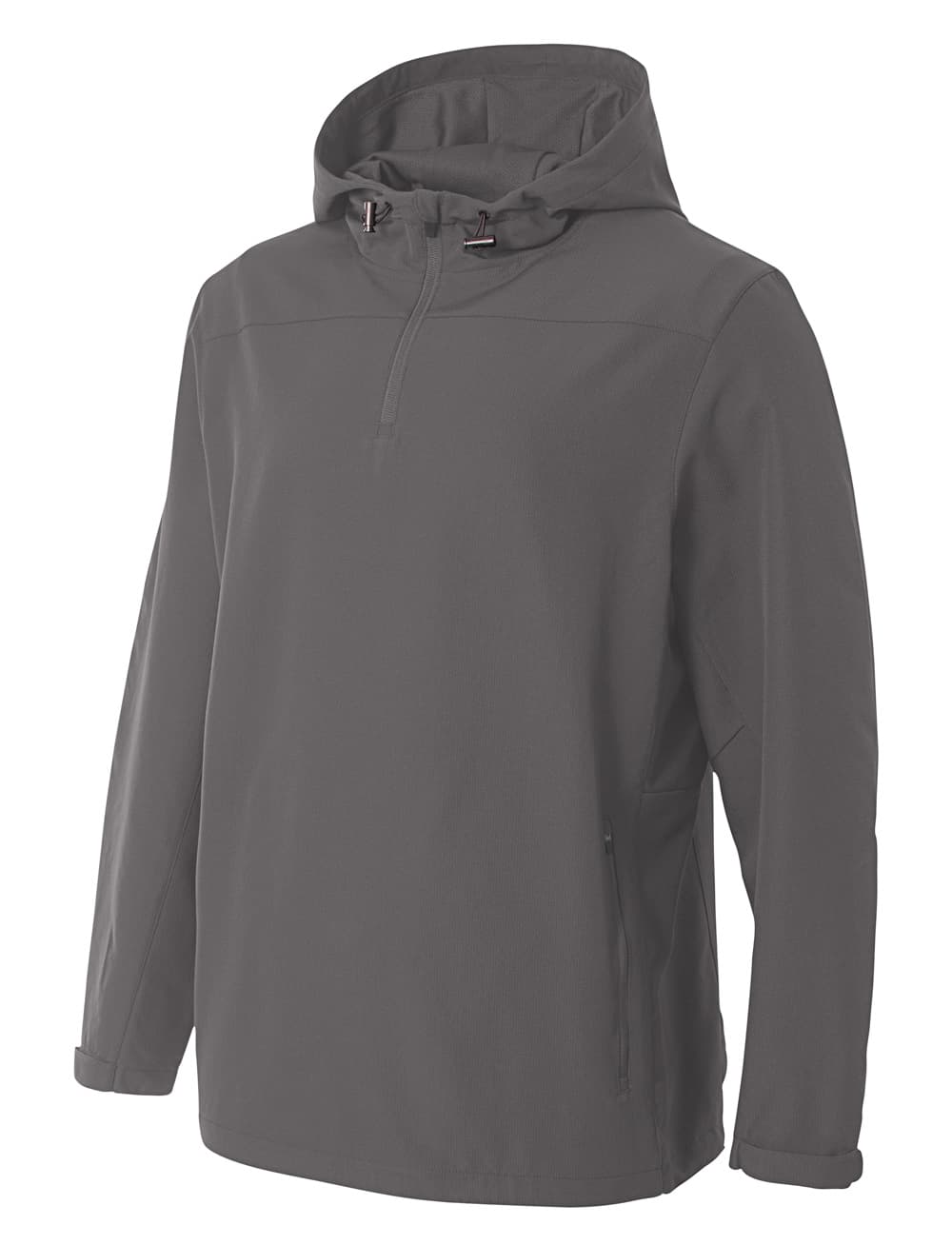 A4 Force 1/4 Zip Windbreaker - GRAPHITE - front