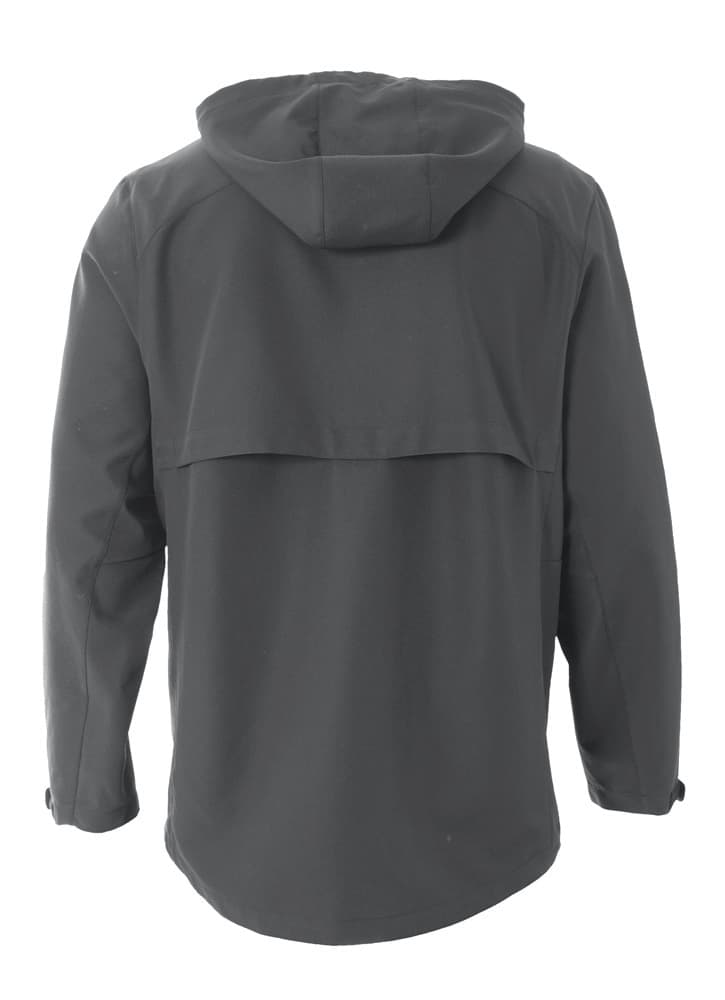 A4 Full Zip Force Windbreaker Jacket - GRAPHITE - back