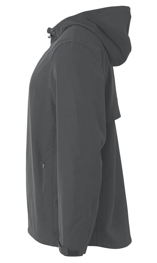 A4 Full Zip Force Windbreaker Jacket - GRAPHITE - side