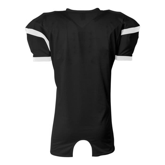 A4 Rollout Football Jersey - BLACK/WHITE - back