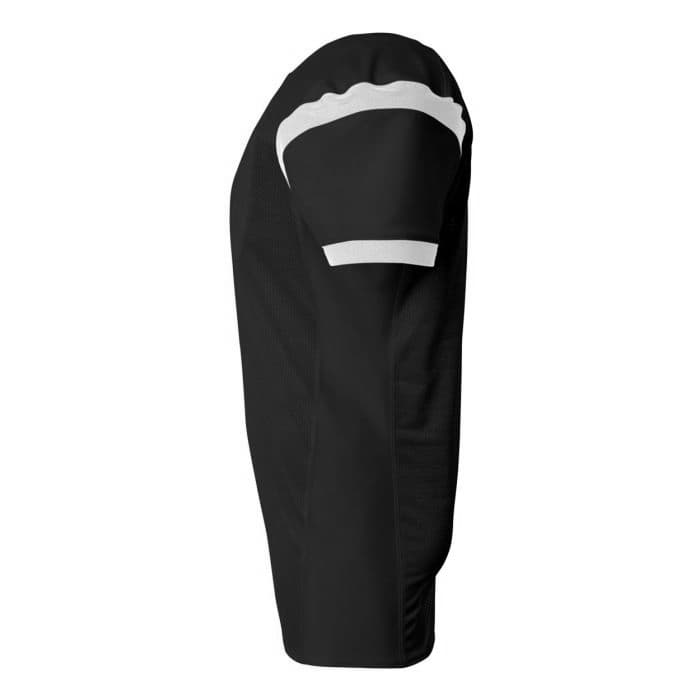 A4 Rollout Football Jersey - BLACK/WHITE - side