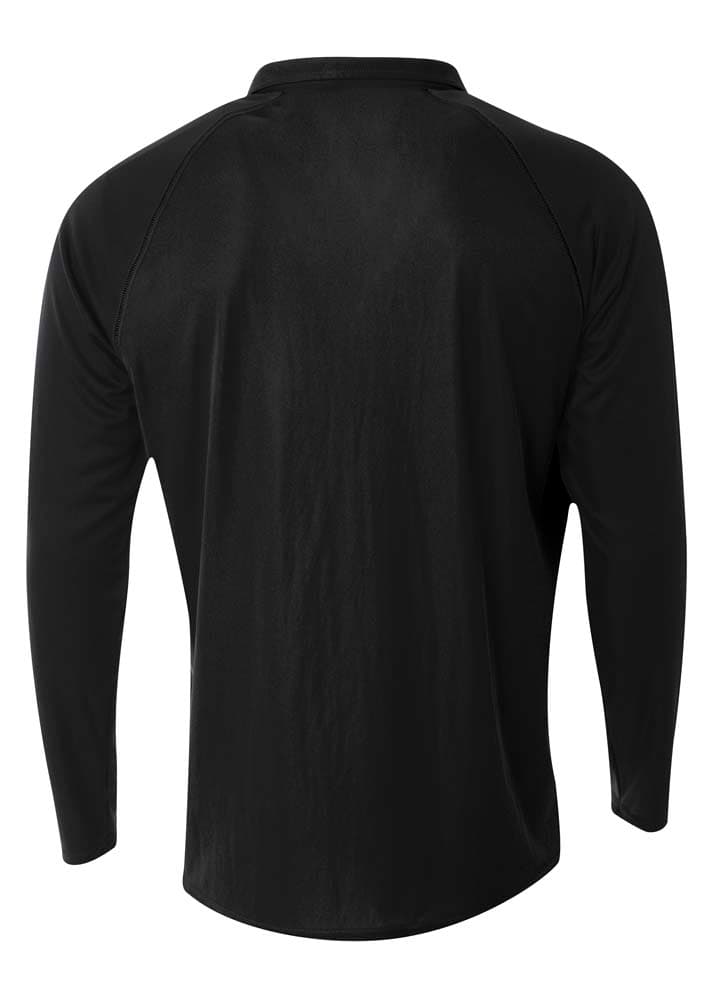 A4 Daily 1/4 Zip - BLACK - back