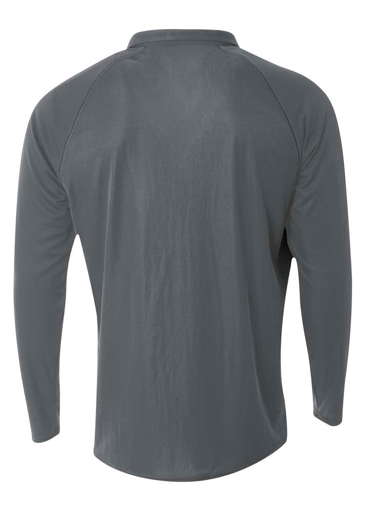 A4 Daily 1/4 Zip - GRAPHITE - back