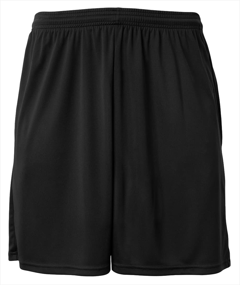A4 Cooling Short with Pockets - BLACK - front