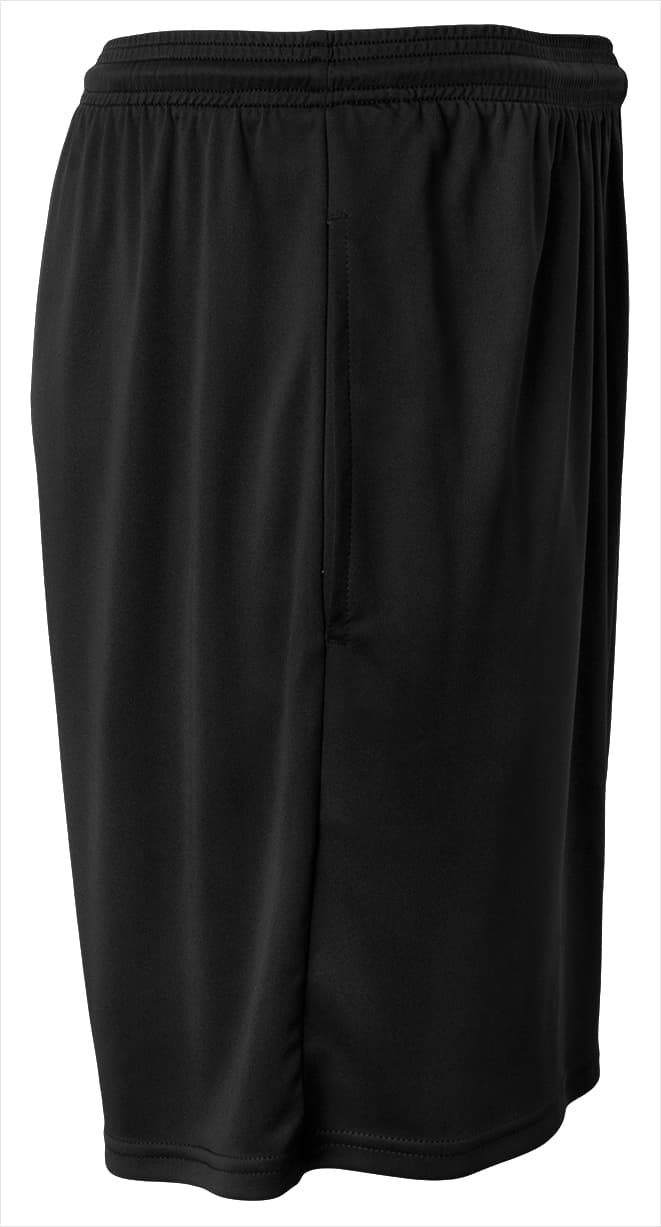 A4 Cooling Short with Pockets - BLACK - side