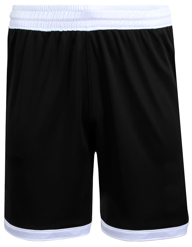 A4 Sprint Basketball Shorts - BLACK/WHITE - front