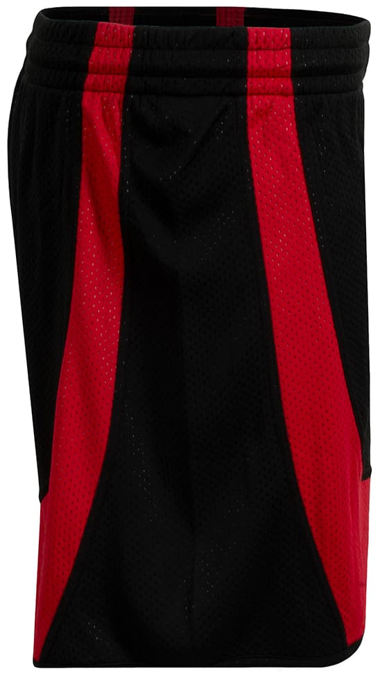 A4 Wave Single-Ply Reversible Shorts - BLACK/RED - side