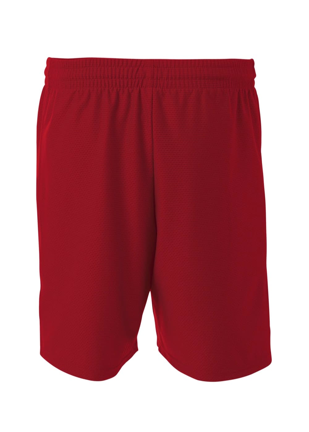 A4 Fast Break Short - CARDINAL/WHITE - back