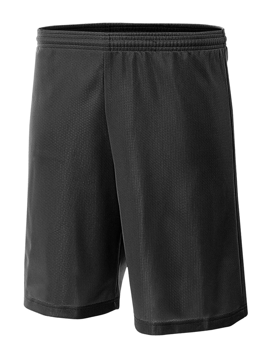 A4 Lined Micromesh Short - BLACK - front