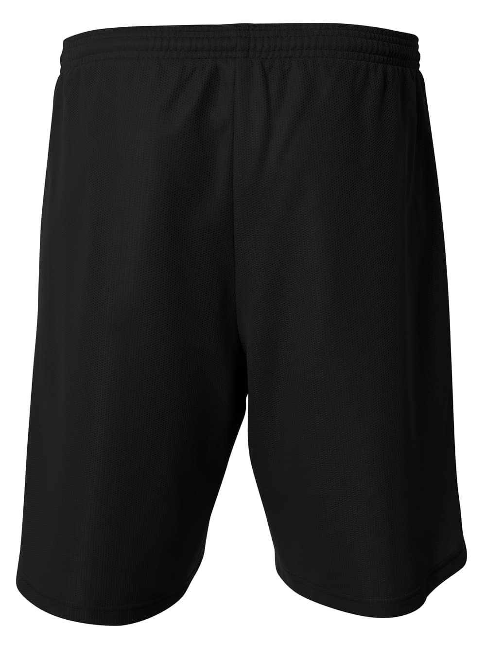 A4 Lined Micromesh Short - BLACK - back