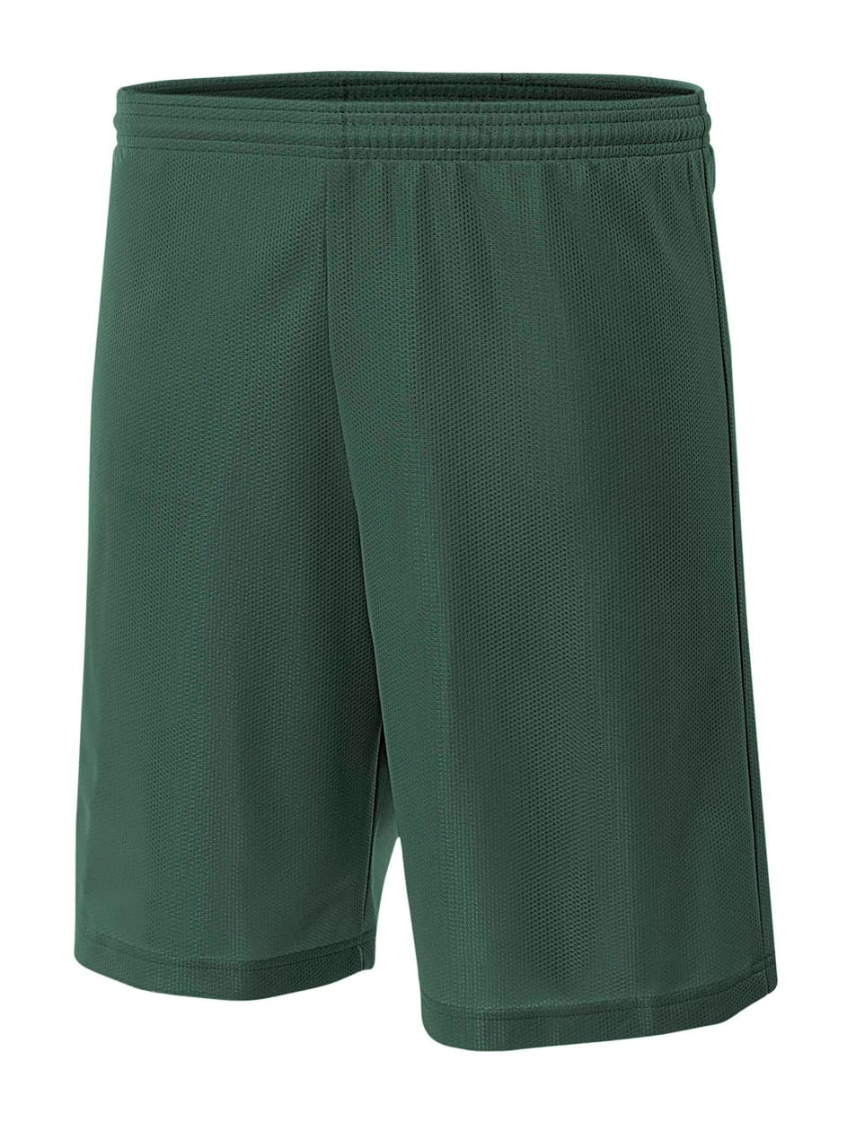 A4 Lined Micromesh Short - FOREST - front