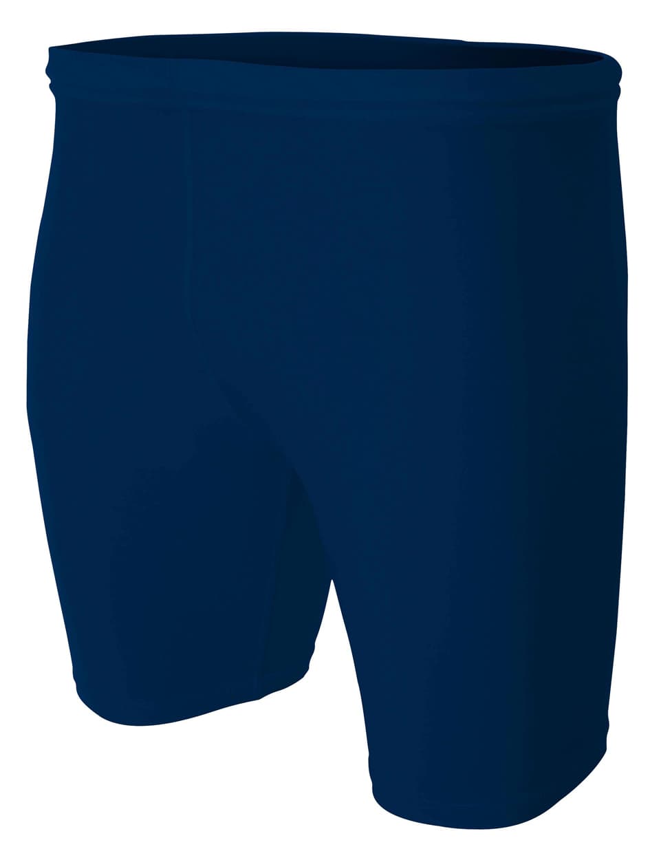 A4 Compression Short - NAVY - front