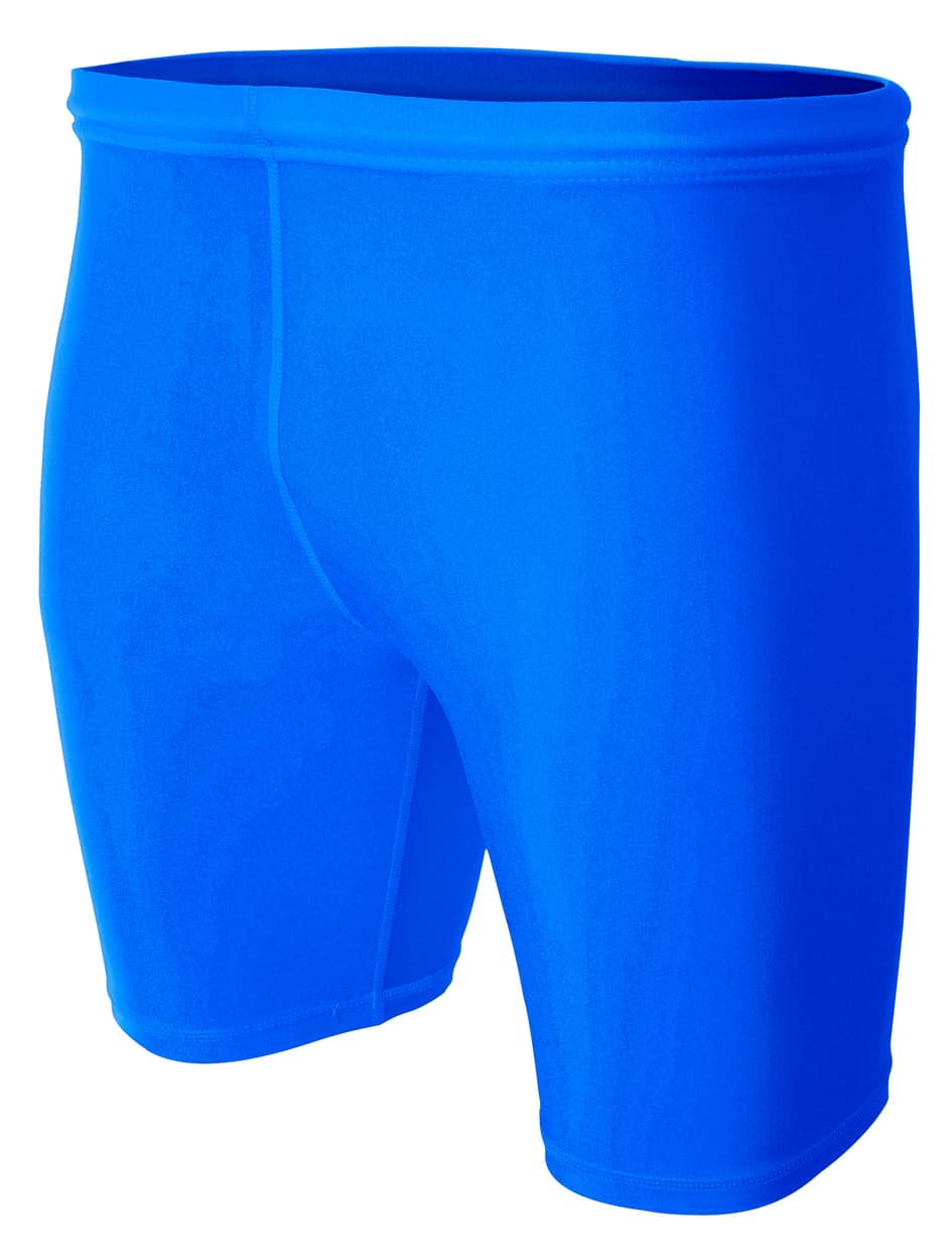 A4 Compression Short - ROYAL - front