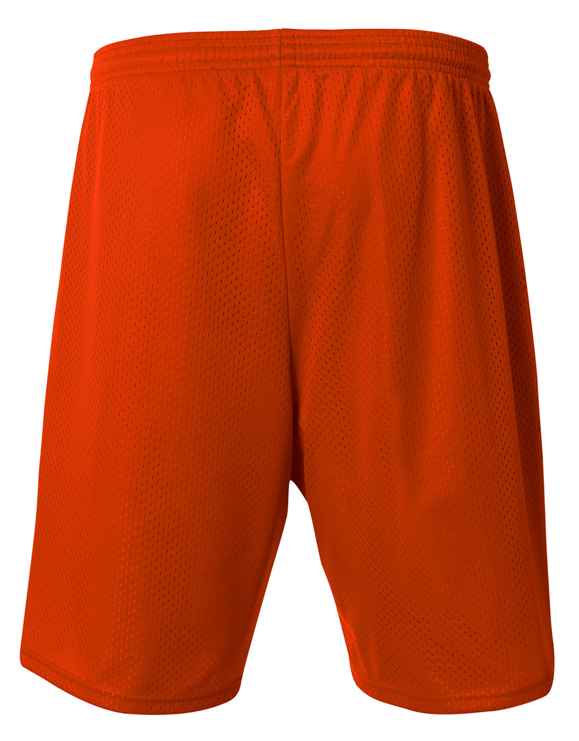 A4 Lined Tricot Mesh Shorts - ATHLETIC ORANGE - back