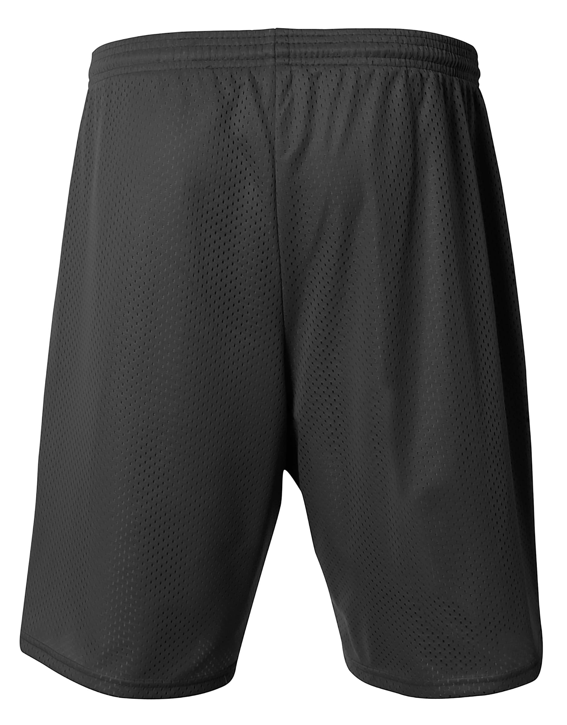 A4 Lined Tricot Mesh Shorts - BLACK - back