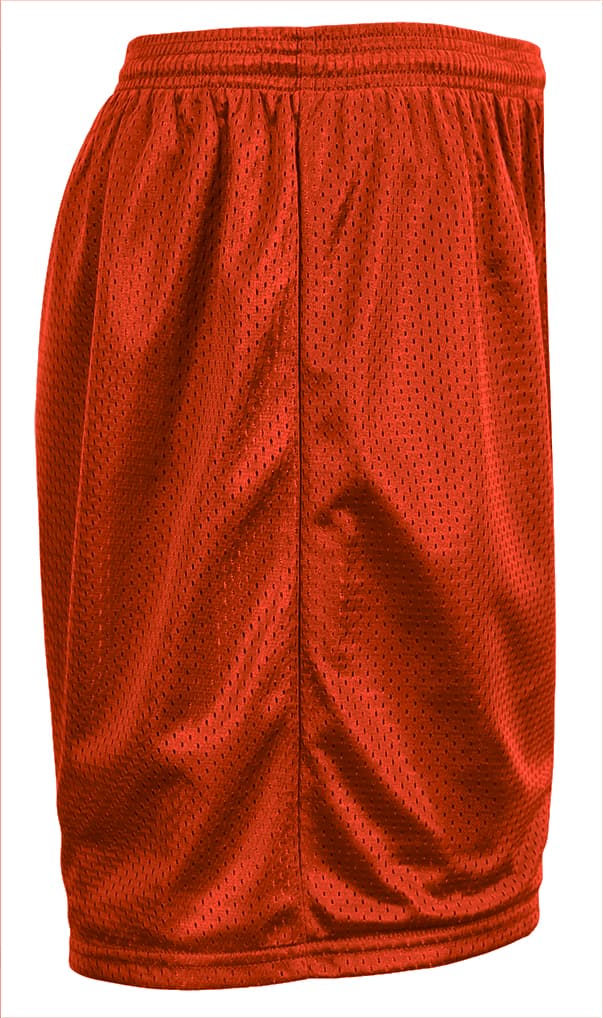 A4 Sprint 5" Lined Tricot Mesh Shorts - ATHLETIC ORANGE - side