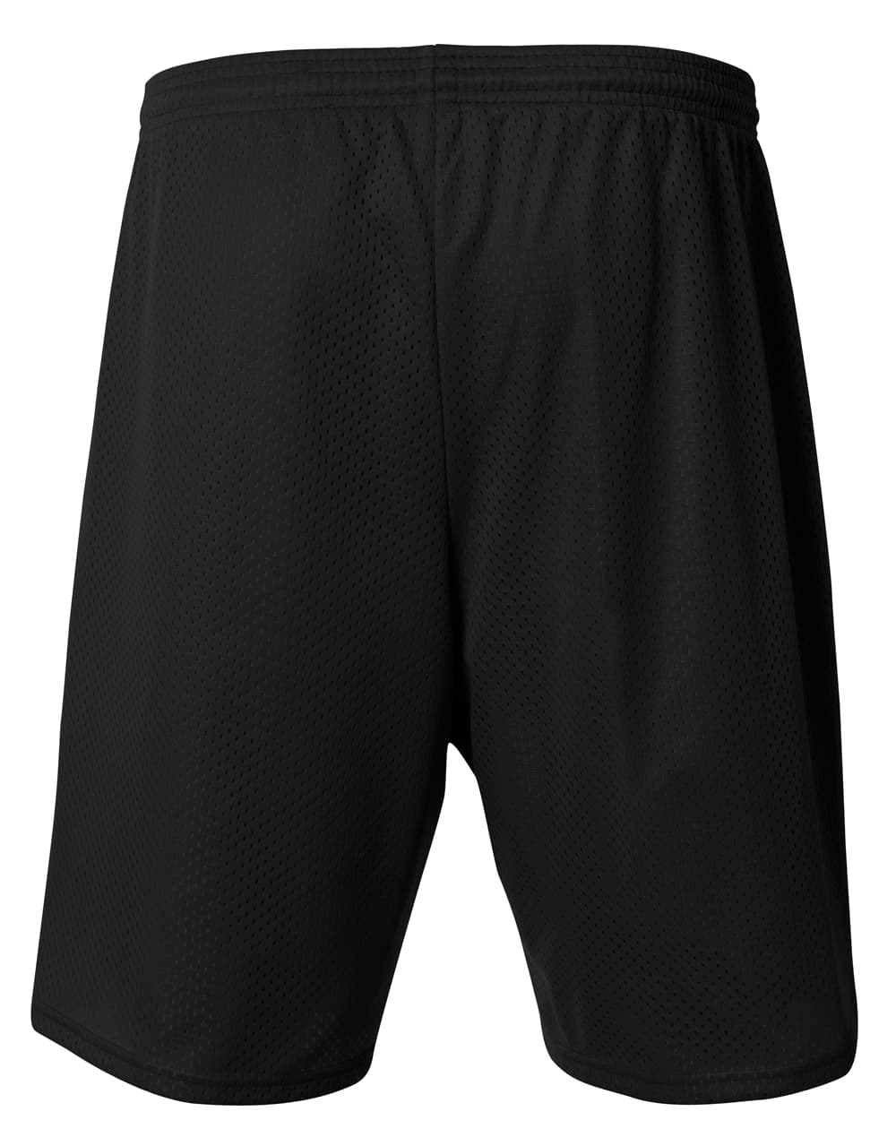 A4 Lined Tricot Mesh Shorts - BLACK - back