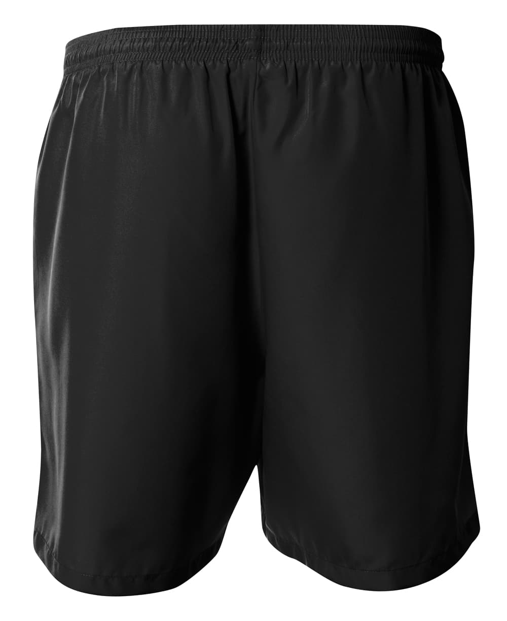 A4 Woven Soccer Short - BLACK - back