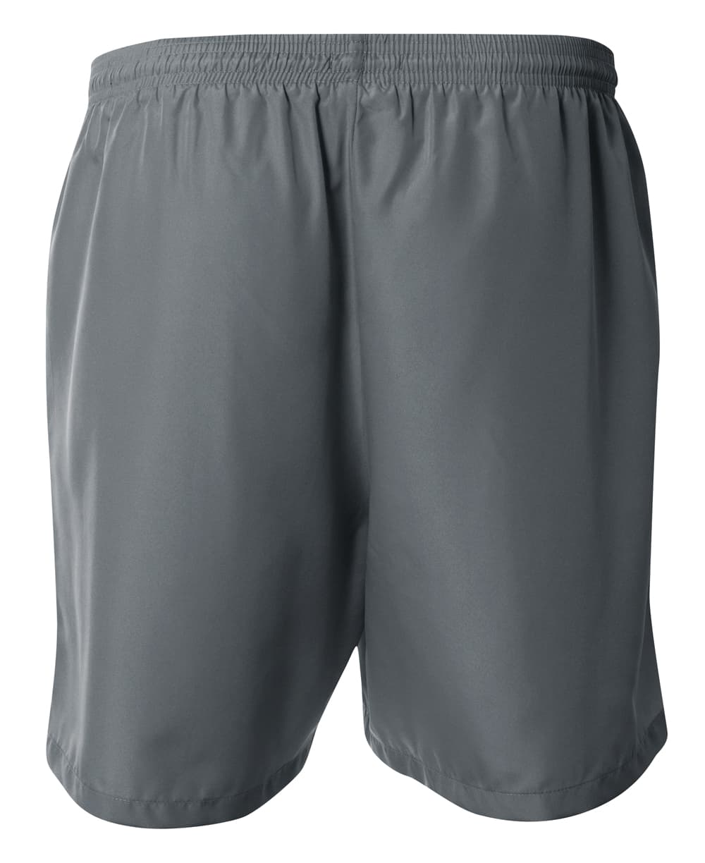 A4 Woven Soccer Short - GRAPHITE - back