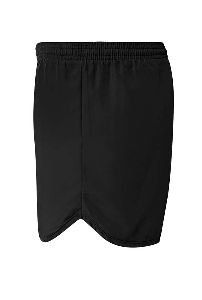 A4 4" Basic Running Short - BLACK - side