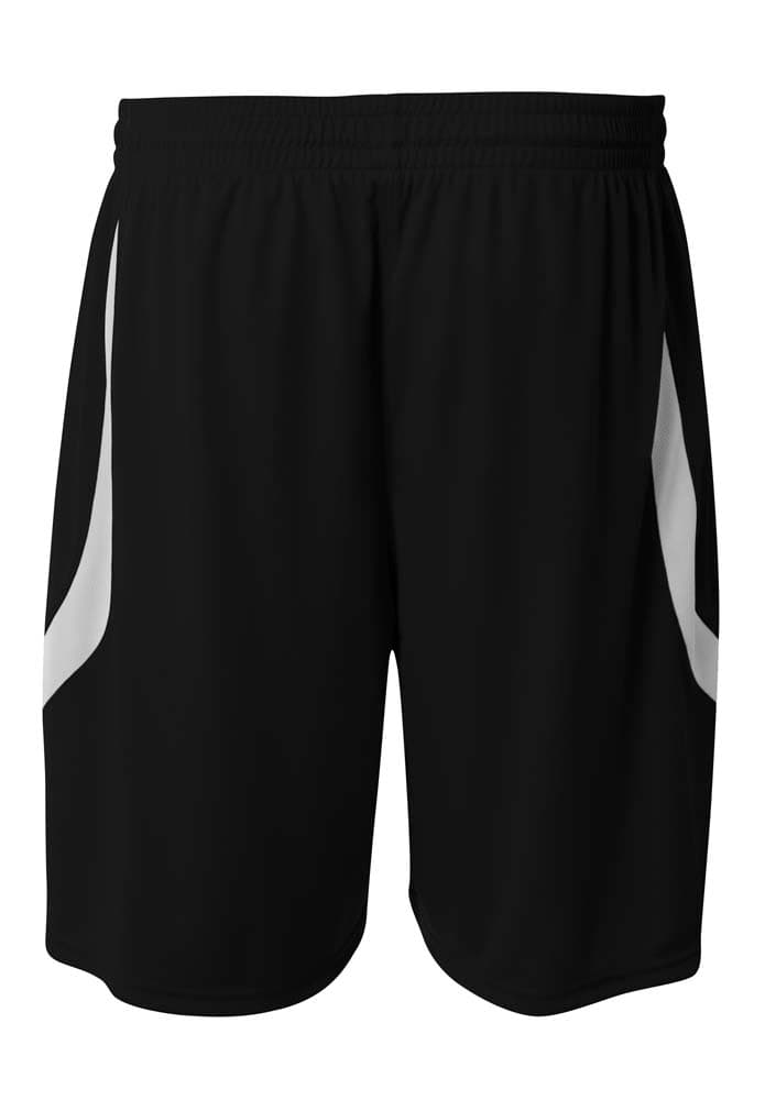 A4 Double Double Short - BLACK/WHITE - back