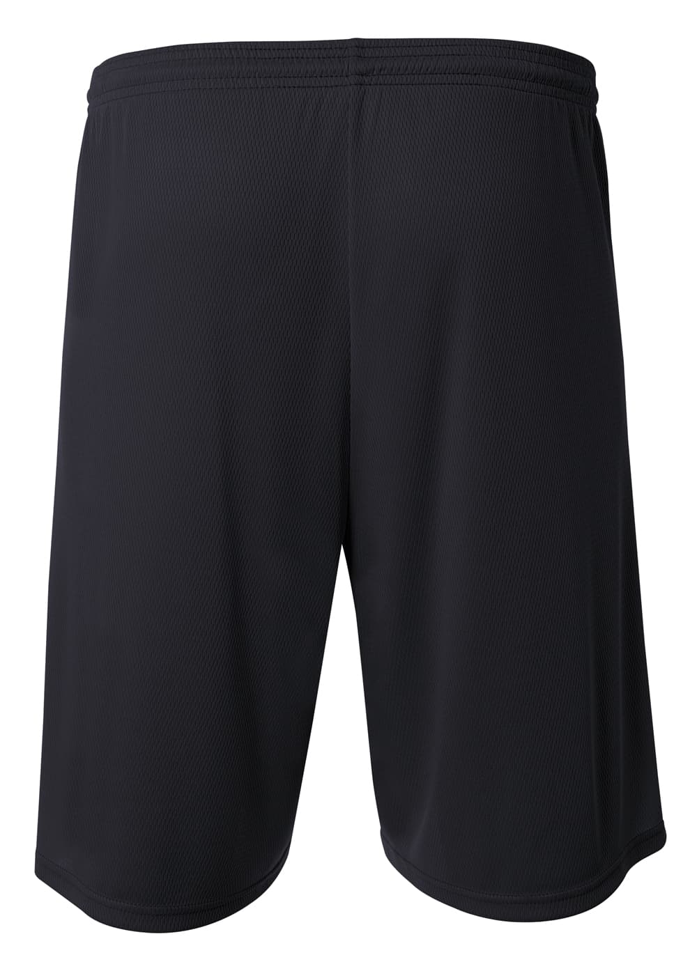 A4 Power Mesh Practice Short - BLACK - back