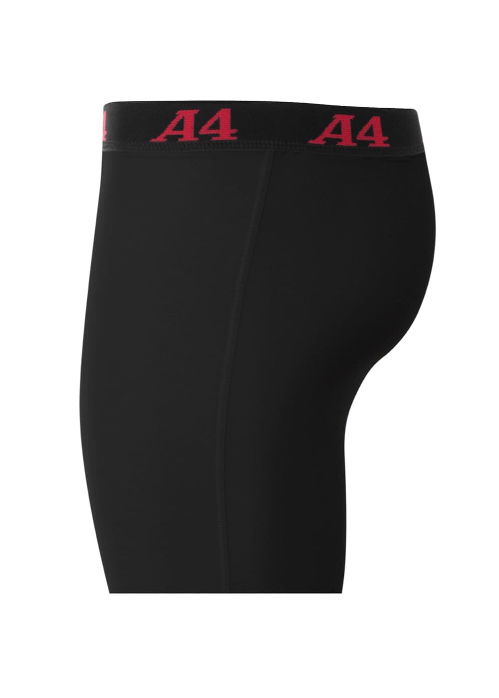 A4 Compression Short - BLACK - side