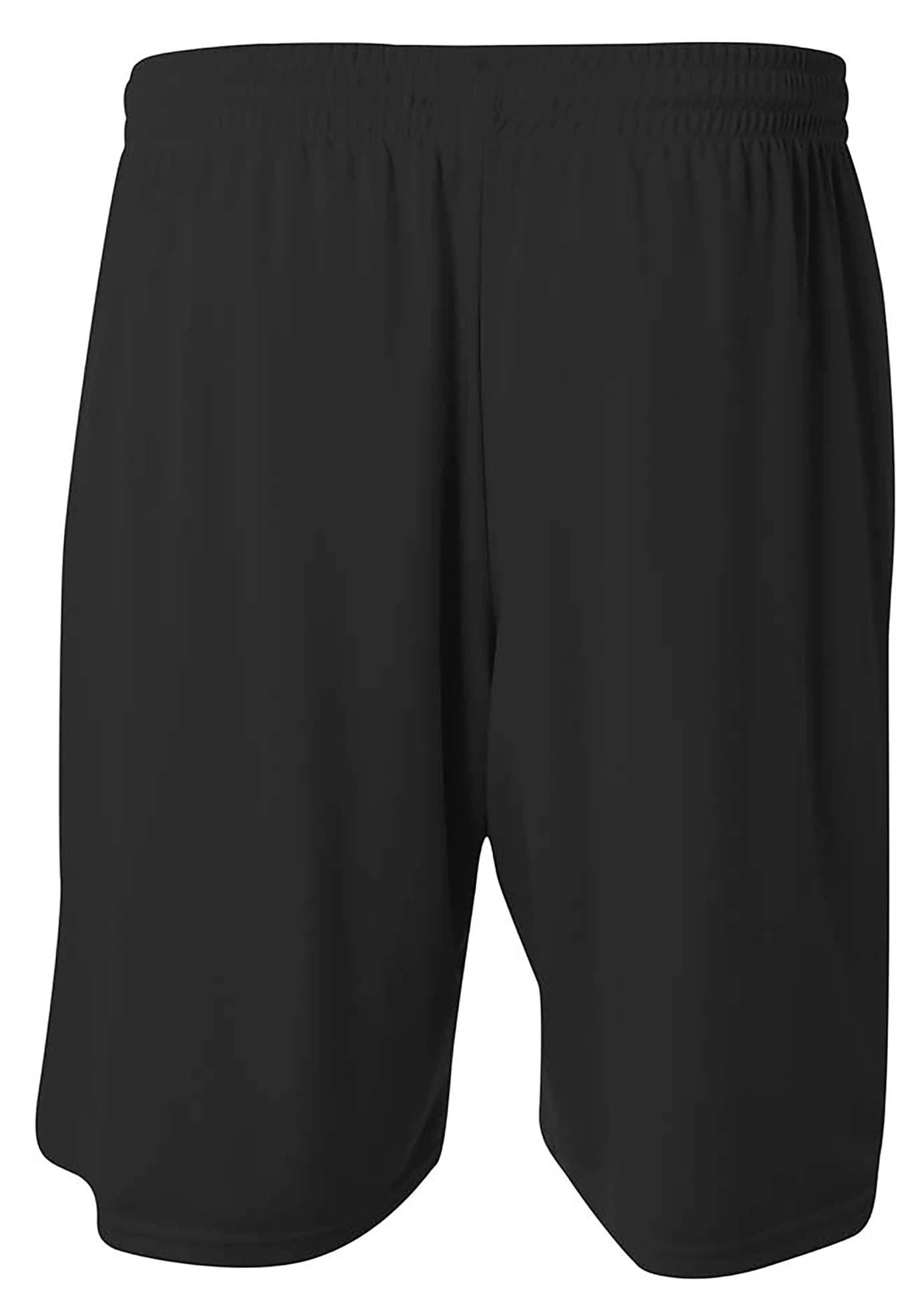 A4 7" Reversible Moisture Management Short - BLACK/WHITE - back