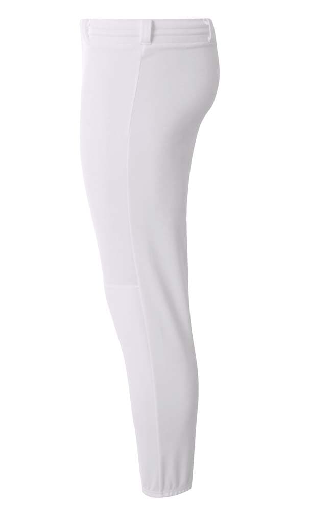A4 Double Play Baseball Pant - WHITE - side
