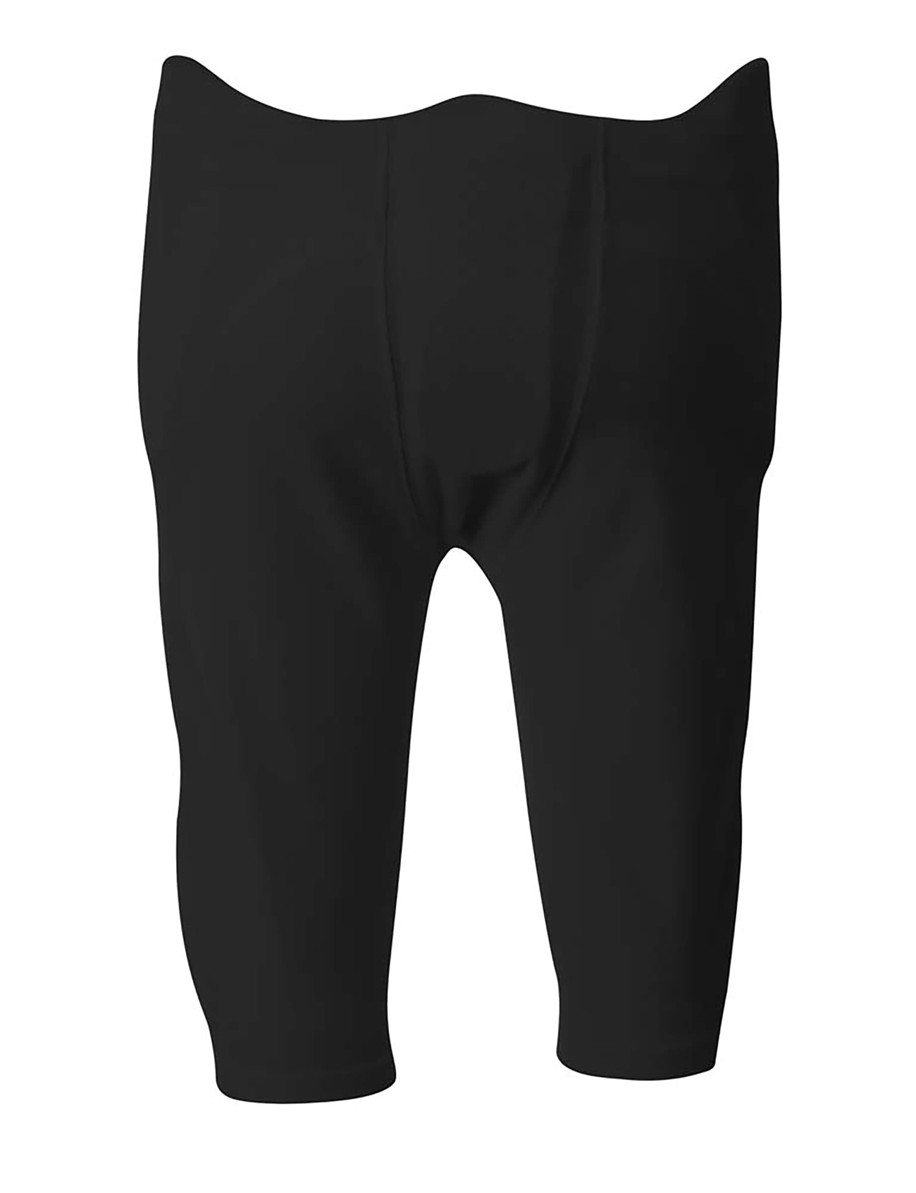 A4 Integrated Zone Football Pant - BLACK - back