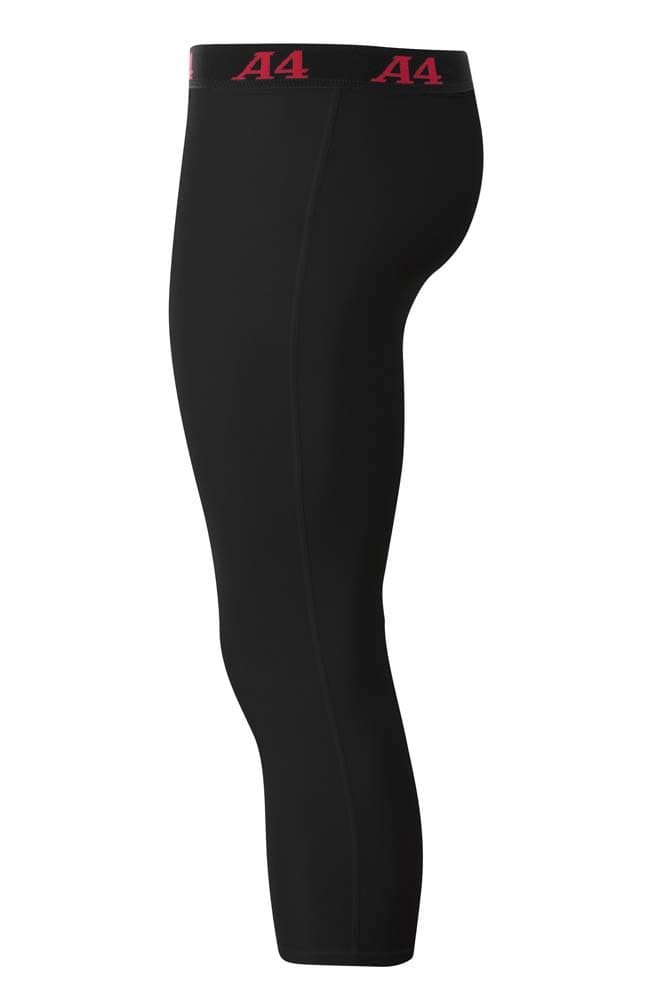 A4 Compression Tight - BLACK - side