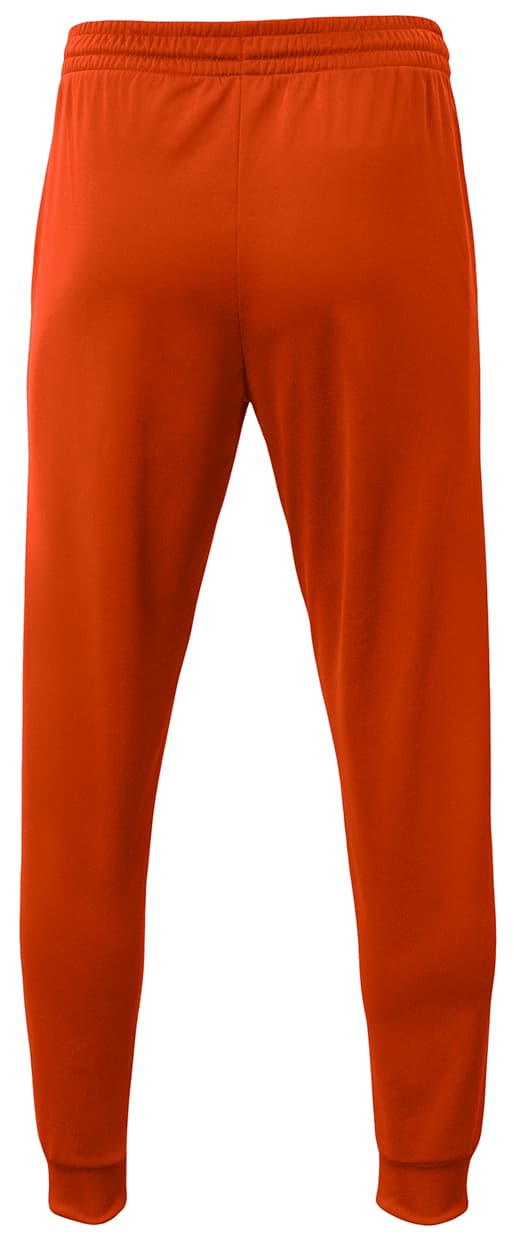 A4 Sprint Fleece Pant - ATHLETIC ORANGE - back