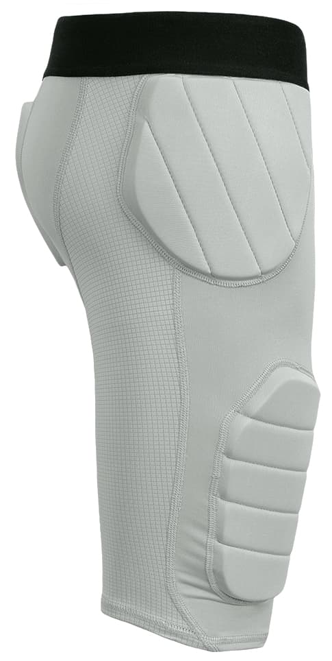 A4 Football Girdle - SILVER - side