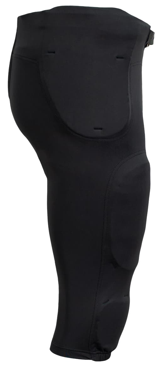 A4 Integrated Football Pant - BLACK - side