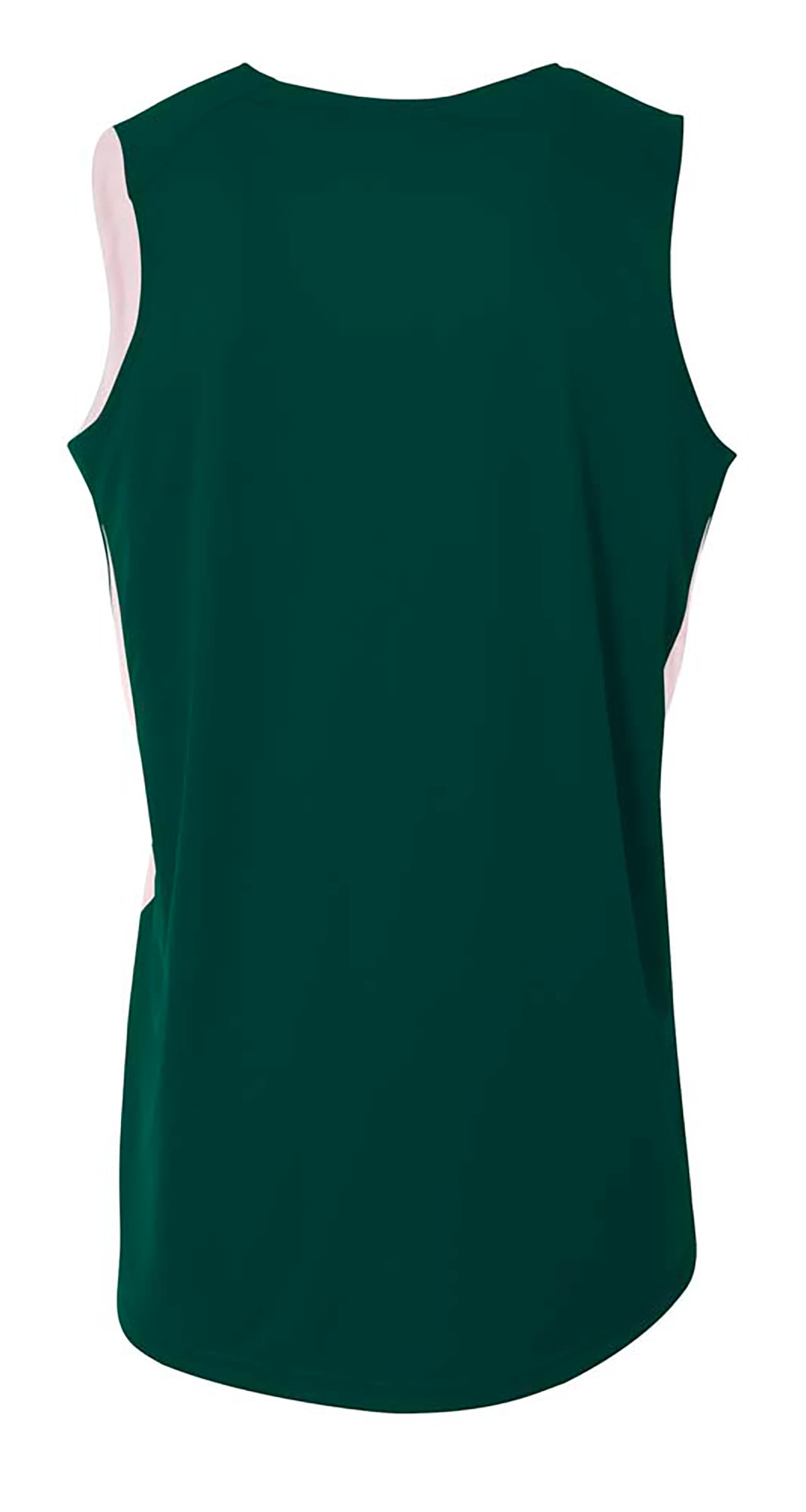 A4 Double Double Jersey - FOREST/WHITE - back