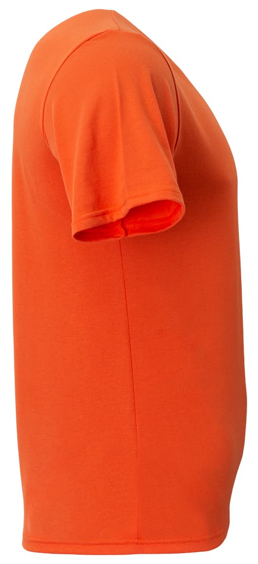 A4 Softek Short Sleeve Tee - ATHLETIC ORANGE - side