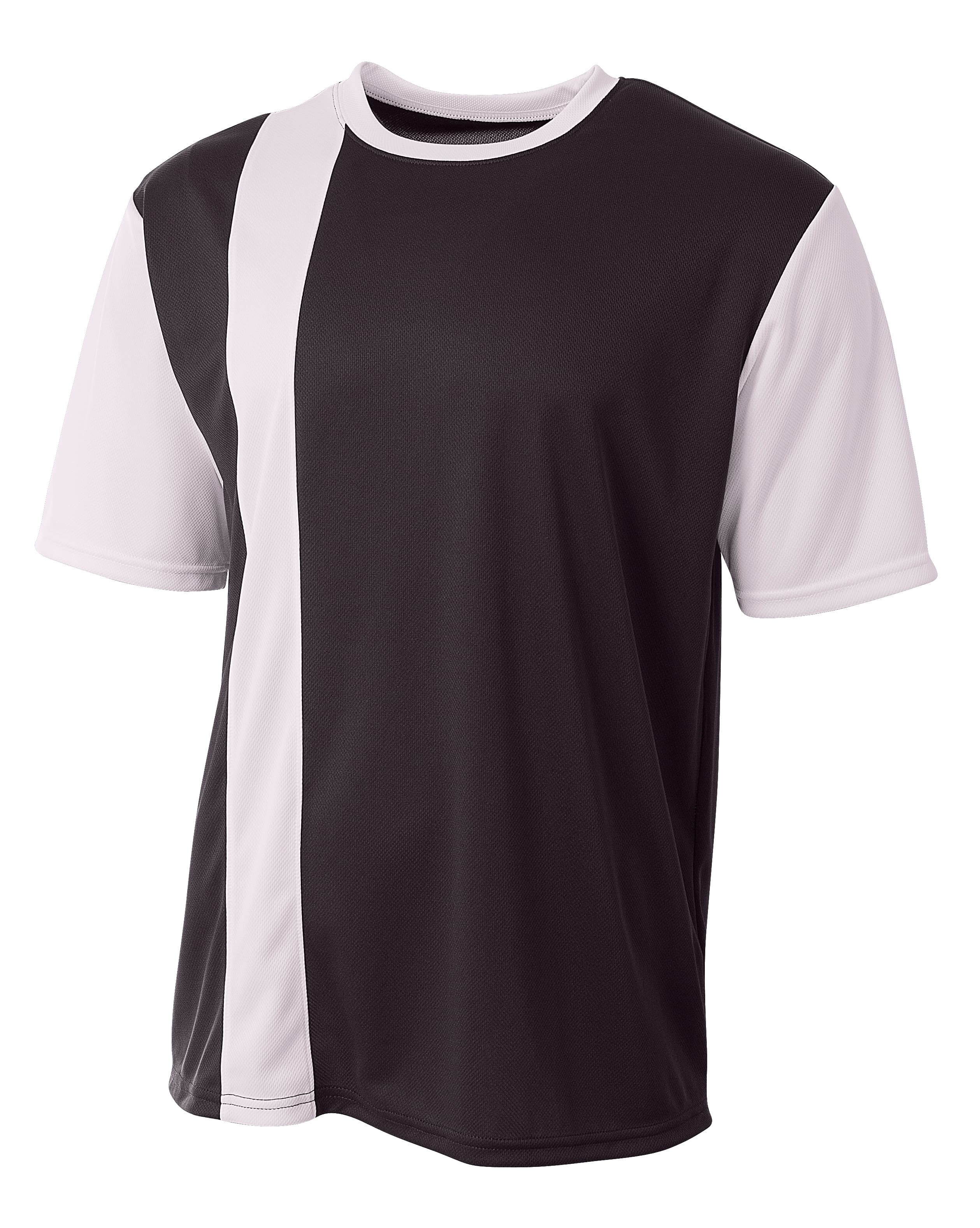 A4 Legend Soccer Jersey - BLACK/WHITE - front