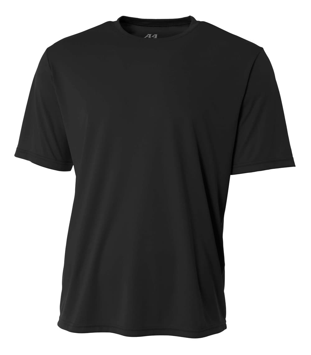 A4 Cooling Performance Crew - BLACK - front