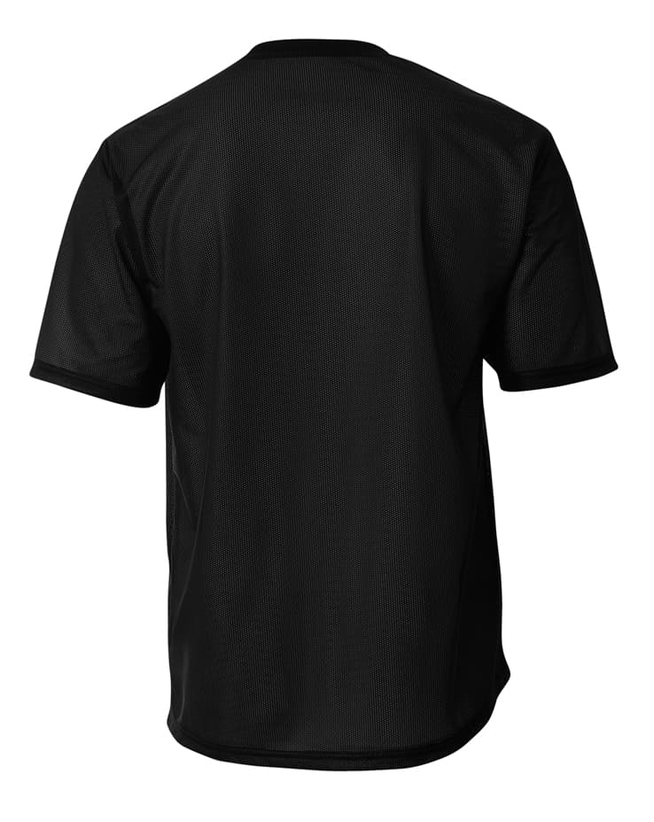 A4 Match Reversible Jersey - BLACK/WHITE - back