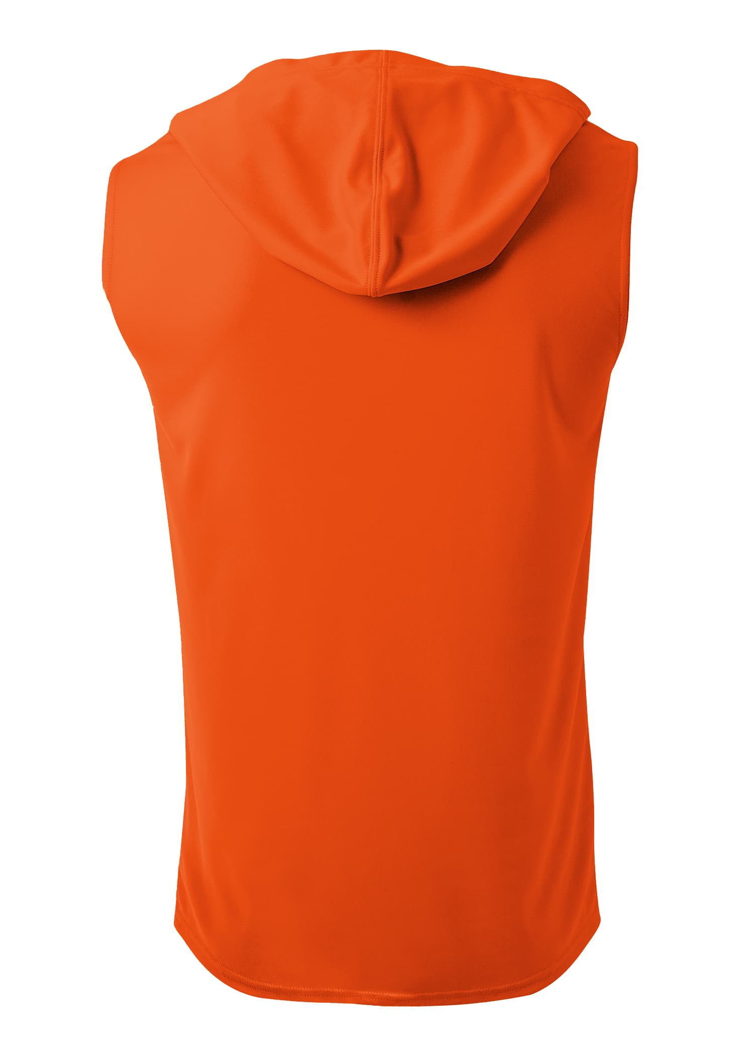 A4 Sleeveless Hooded Tee - ATHLETIC ORANGE 2011 - back